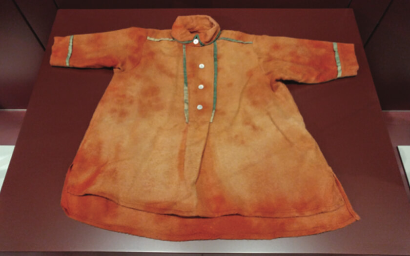 Camicie dei Garibaldini restaurate al museo Bottini dell'Olio di Livorno