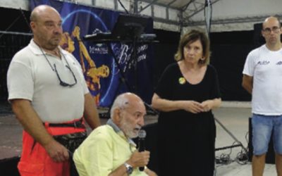Presidente SoCrem a SVS Livorno per donazione manichini