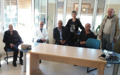 Presidente SoCrem presso il reparto di neurochirurgia a Livorno